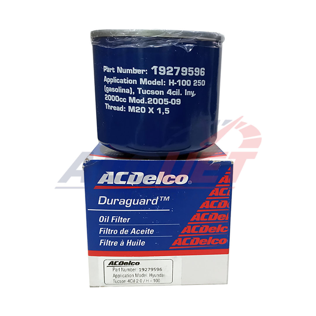 FILTRO 19279596 ACEITE TUCSON-HYUNDAI/A-52/OLP-012