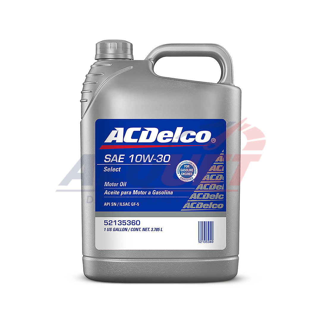 ACDELCO SELECT SAE 10W30 SN Caja x 6 gal