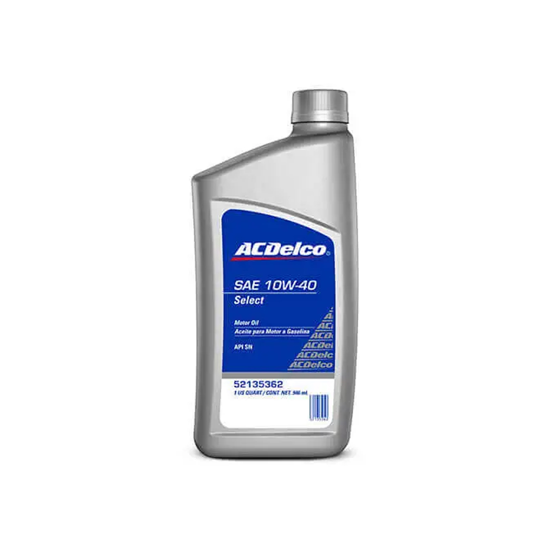 ACDELCO SELECT SAE 10W40 SN Caja x 12 qt