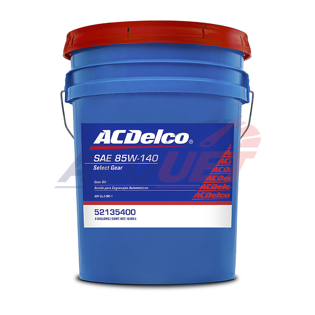 ACDELCO SELECT GEAR SAE 85W140 GL-5 Balde 5 gal