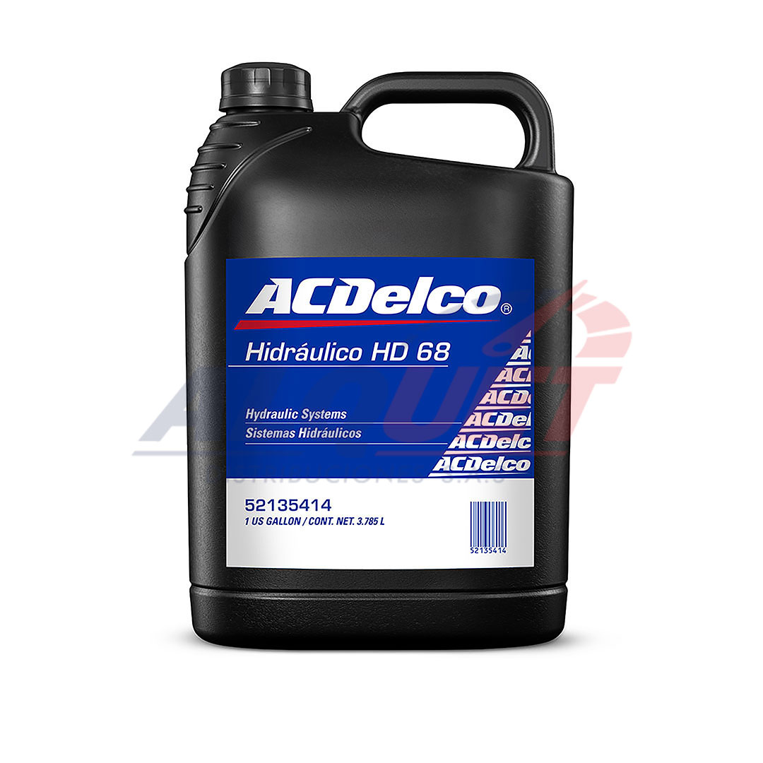 ACDELCO HIDRAULICO HD ISO 68 Caja x 6 gal