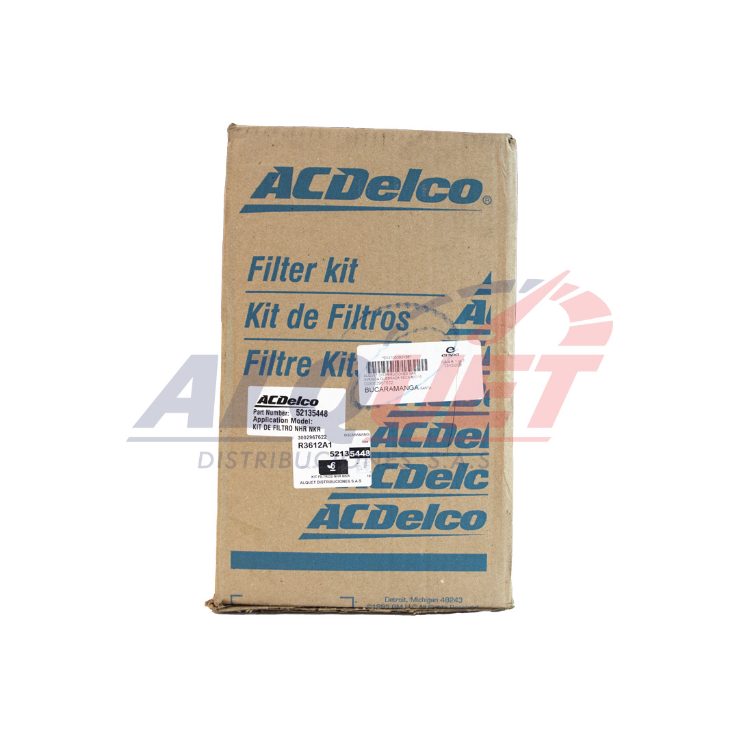 KIT FILTROS NHR NKR  Cod. 52135448