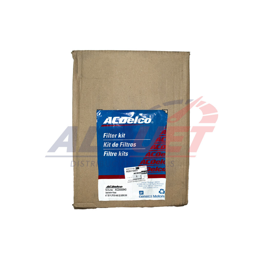 KIT FILTROS ACD000543 HINO GD SERIE 500/2 AIRE-ACEITE -2 COM